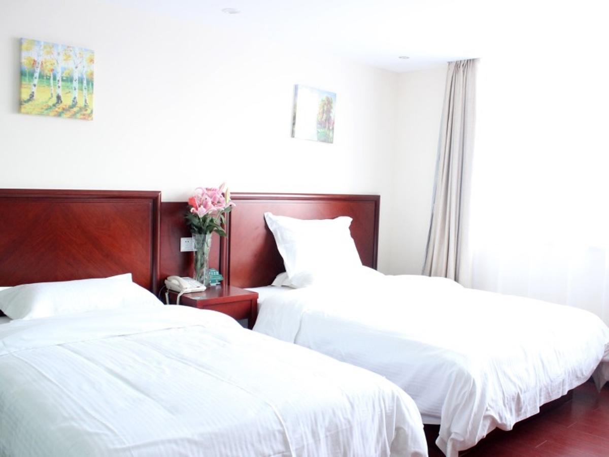 Greentree Inn Shandong Qingdao Wuyishan Road Jiashike Shopping Center Business Hotel Buitenkant foto